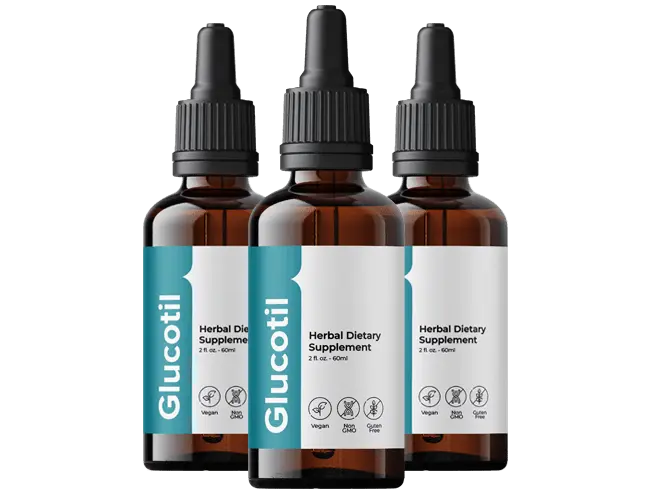 Glucotil 3 bottles